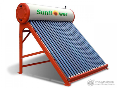 سخان حراري شمسي منخفض الضغط يعمل بالطاقة الشمسية ، السخان الشمسي